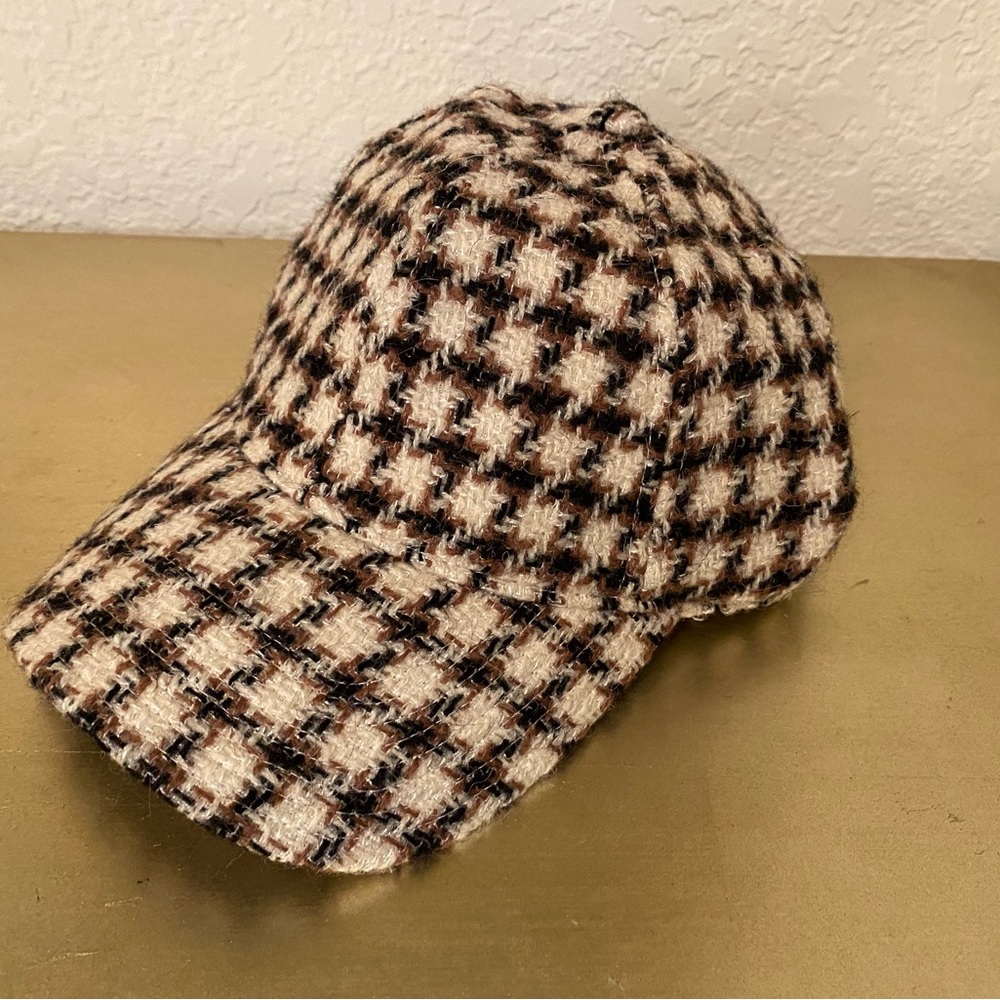 J. Crew Multicolor Tweed Cap